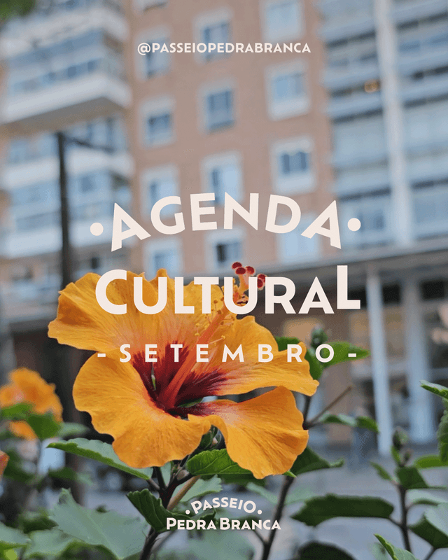 AGENDA CULTURAL DE SETEMBRO